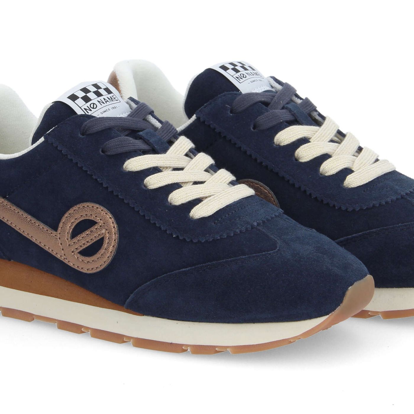 CITY RUN JOGGER W - SUEDE - BLEU MARINE